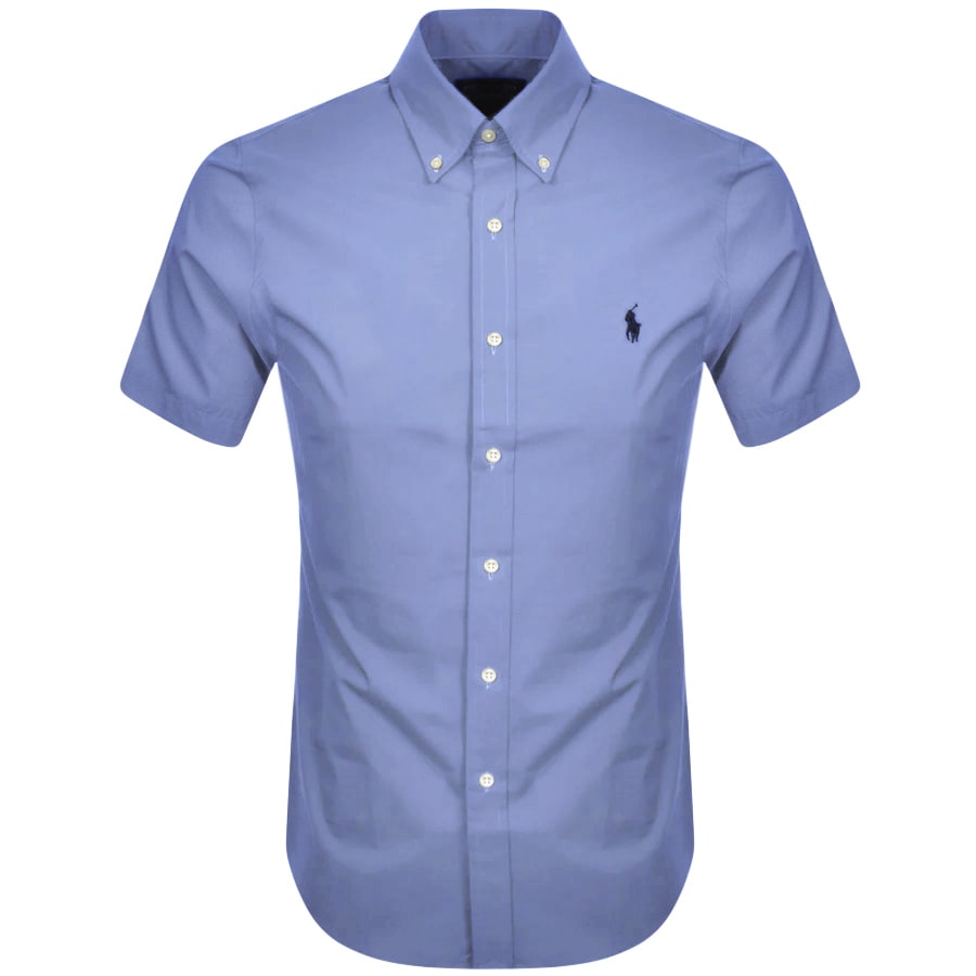 Alternative Image for ProductRalph Lauren Custom Fit Short Sleeve Shirt Blue1